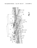 SYSTEM AND METHOD FOR UNLOADING AND LOADING LOAD-CONTAINING UNITS FROM AND     ONTO RAILWAY TRUCKS diagram and image