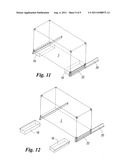 SYSTEM AND METHOD FOR UNLOADING AND LOADING LOAD-CONTAINING UNITS FROM AND     ONTO RAILWAY TRUCKS diagram and image