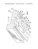 RETAINING RING FOR A TURBINE NOZZLE WITH IMPROVED THERMAL ISOLATION diagram and image