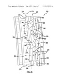 RETAINING RING FOR A TURBINE NOZZLE WITH IMPROVED THERMAL ISOLATION diagram and image