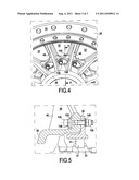 TURBOMACHINE OPTIMIZED FOR FASTENING A ROTARY SHAFT BEARING.  A METHOD OF     MOUNTING SAID BEARING ON SAID TURBOMACHINE diagram and image