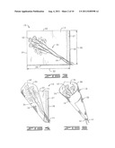 DECORATIVE SLEEVE COVER FORMED OF A PAPER AND/OR POLYMERIC MATERIAL HAVING     A TEXTURE OR APPEARANCE SIMULATING THE TEXTURE OR APPEARANCE OF CLOTH diagram and image