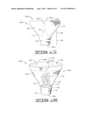 DECORATIVE SLEEVE COVER FORMED OF A PAPER AND/OR POLYMERIC MATERIAL HAVING     A TEXTURE OR APPEARANCE SIMULATING THE TEXTURE OR APPEARANCE OF CLOTH diagram and image