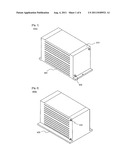 MIDDLE OR LARGE-SIZED BATTERY PACK OF NOVEL AIR COOLING STRUCTURE diagram and image