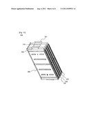 MIDDLE OR LARGE-SIZED BATTERY PACK OF NOVEL AIR COOLING STRUCTURE diagram and image