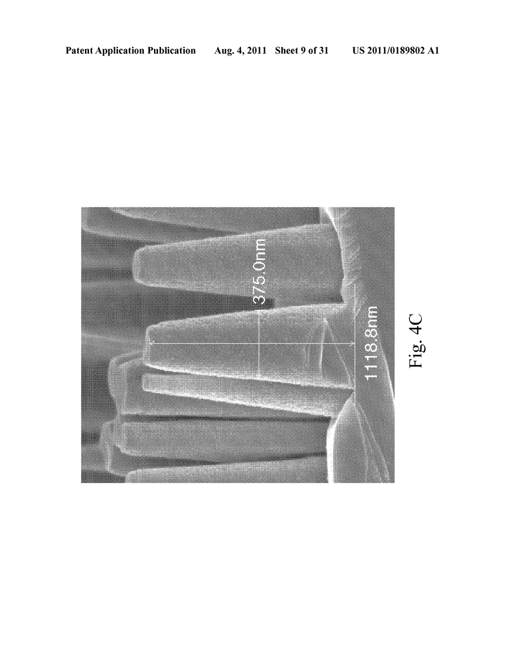 METHOD FOR ENHANCING LIGHT EXTRACTION EFFICIENCY OF LIGHT EMITTING DIODES - diagram, schematic, and image 10