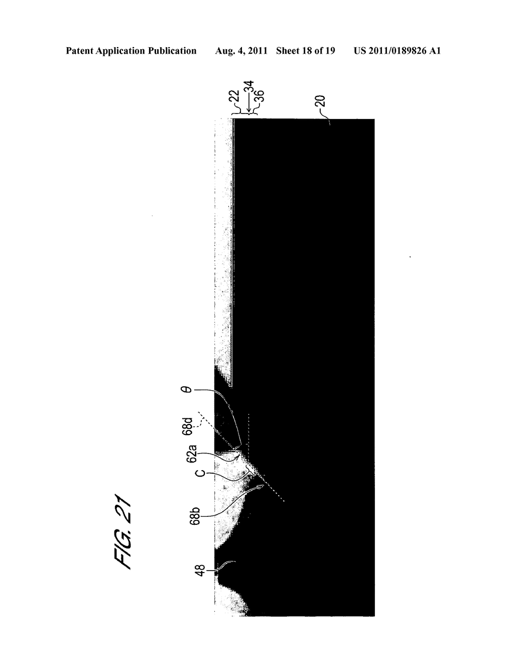 Method of manufacturing field effect transistor having Ohmic electrode in     a recess - diagram, schematic, and image 19