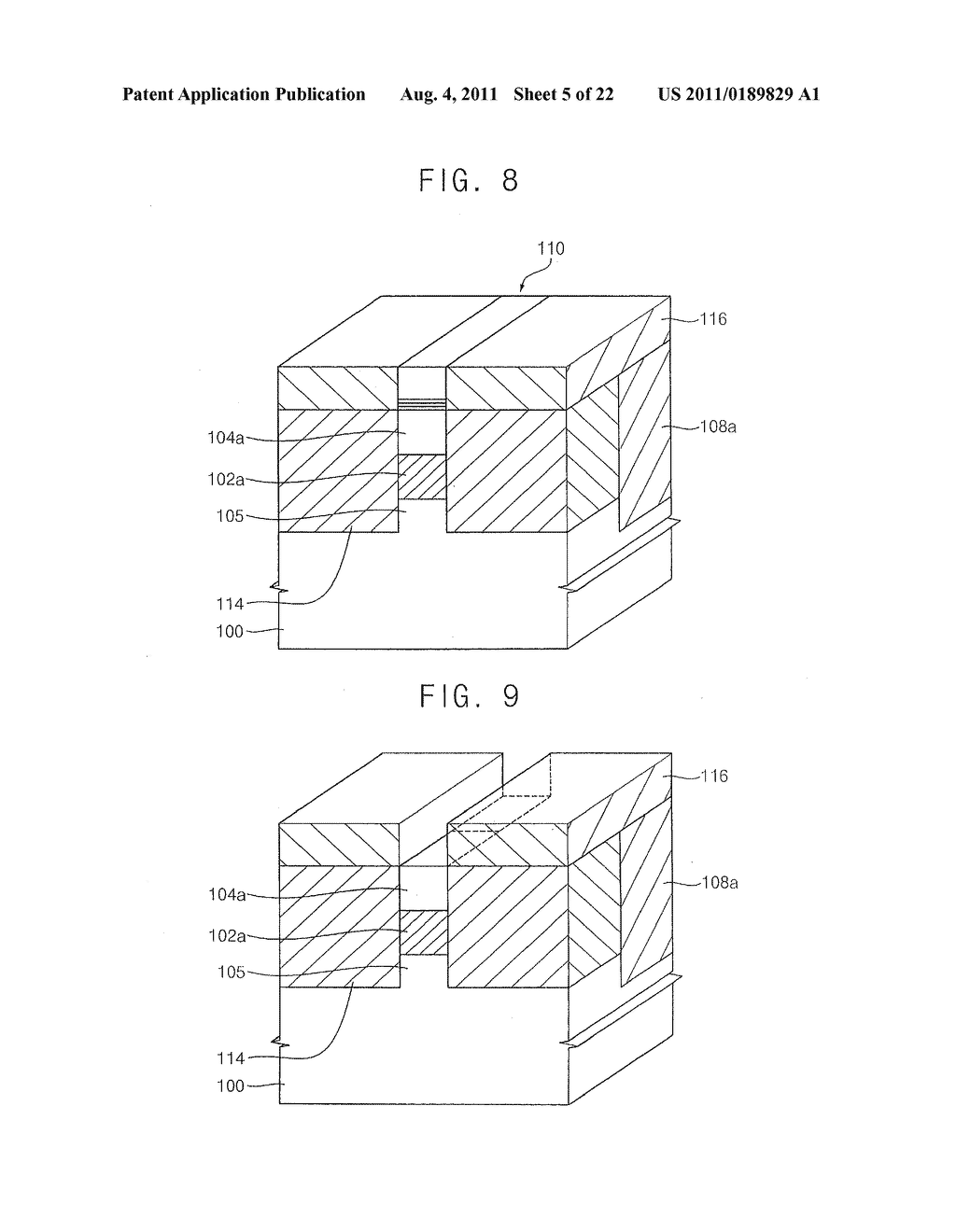 METHODS OF FABRICATING NONVOLATILE MEMORY DEVICES HAVING STACKED     STRUCTURES - diagram, schematic, and image 06