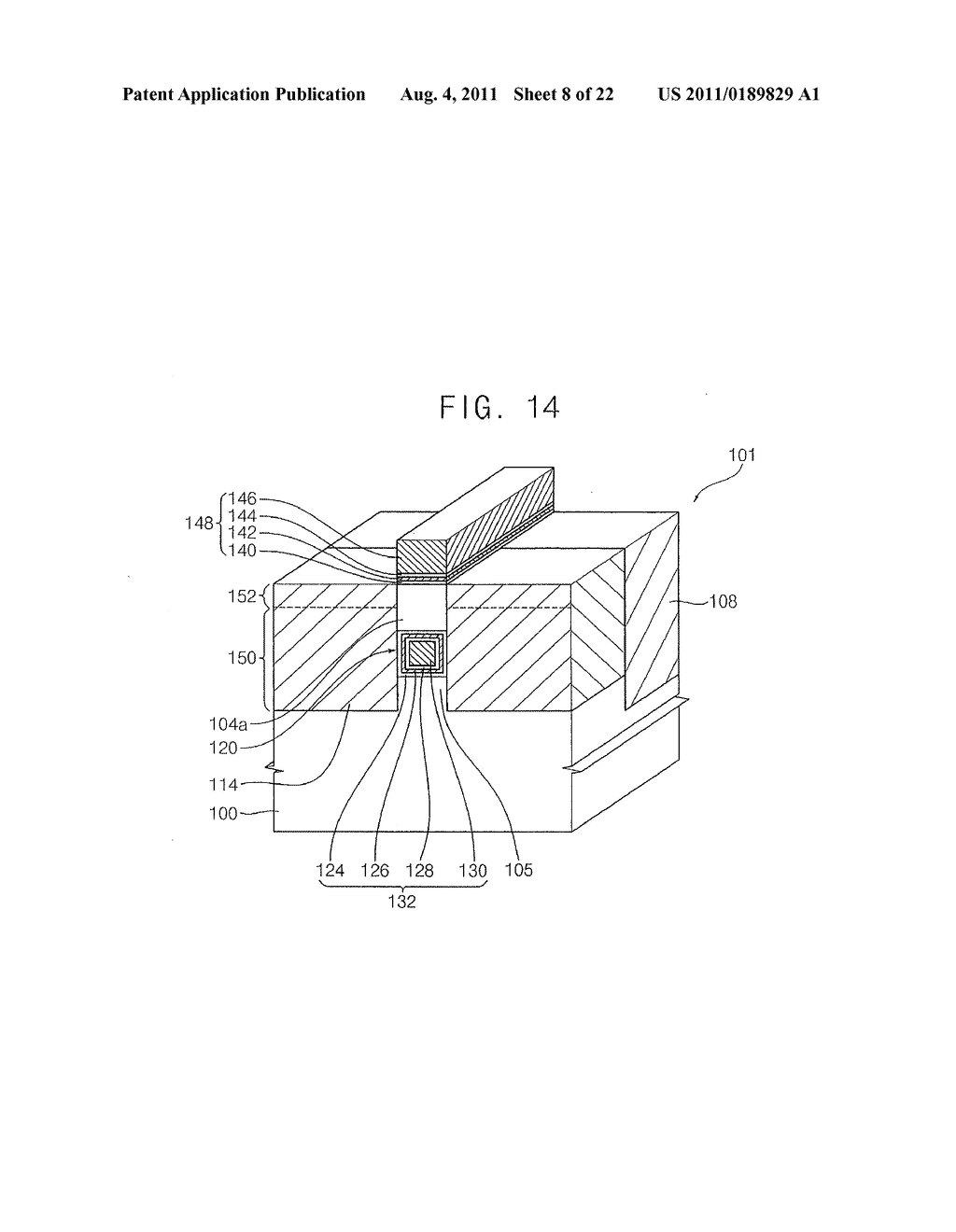 METHODS OF FABRICATING NONVOLATILE MEMORY DEVICES HAVING STACKED     STRUCTURES - diagram, schematic, and image 09