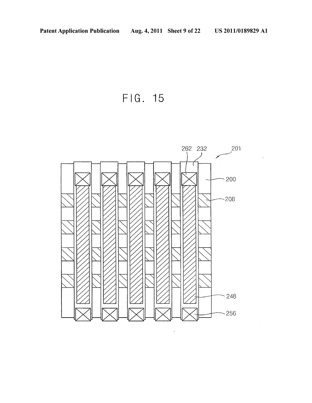 METHODS OF FABRICATING NONVOLATILE MEMORY DEVICES HAVING STACKED     STRUCTURES - diagram, schematic, and image 10