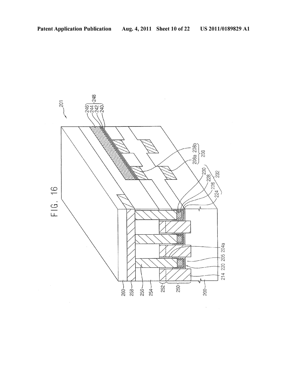 METHODS OF FABRICATING NONVOLATILE MEMORY DEVICES HAVING STACKED     STRUCTURES - diagram, schematic, and image 11
