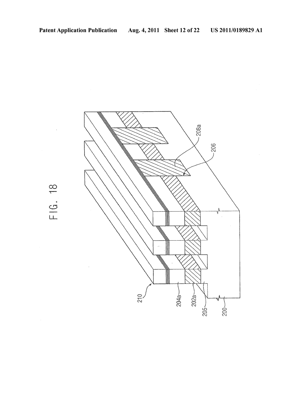 METHODS OF FABRICATING NONVOLATILE MEMORY DEVICES HAVING STACKED     STRUCTURES - diagram, schematic, and image 13