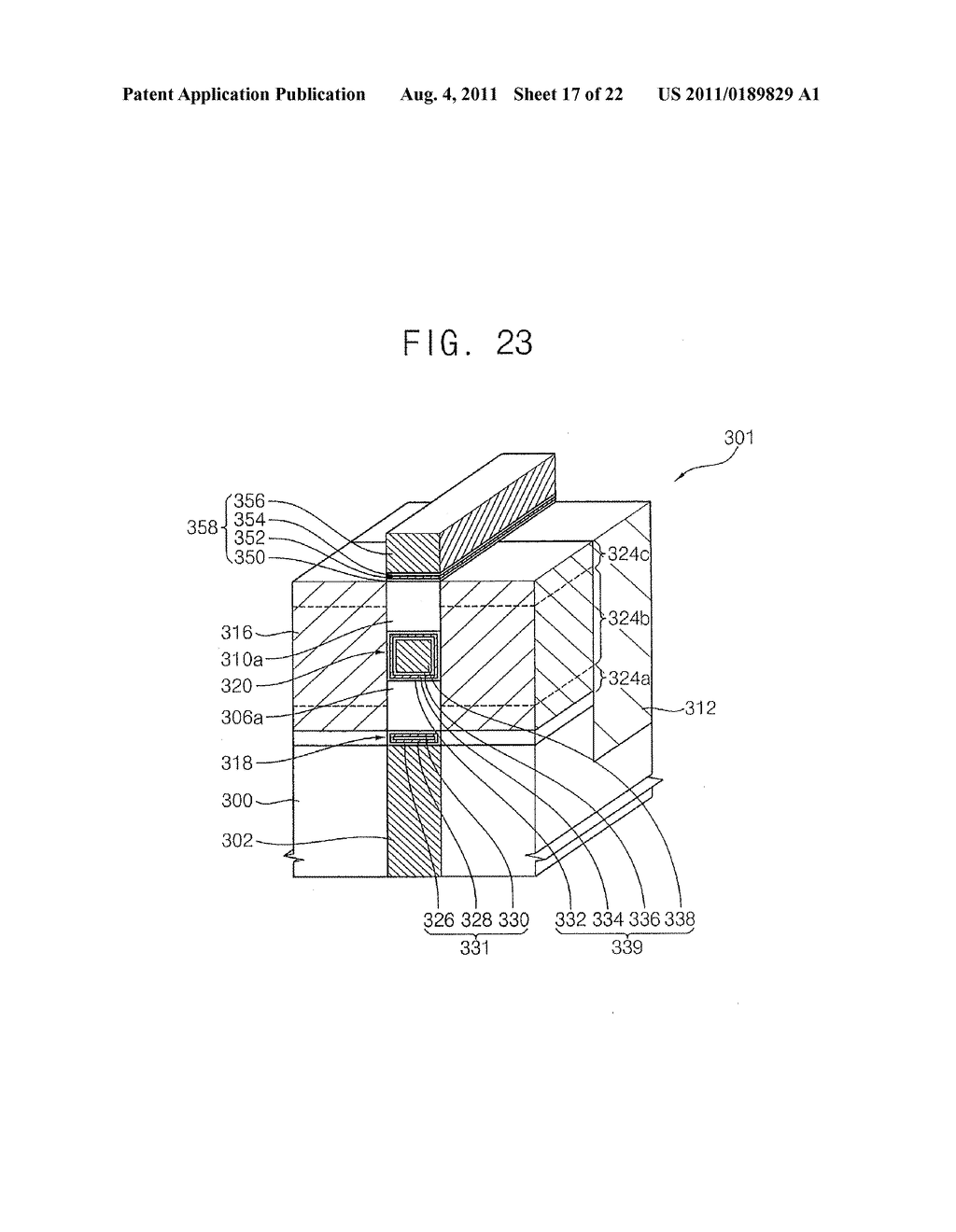 METHODS OF FABRICATING NONVOLATILE MEMORY DEVICES HAVING STACKED     STRUCTURES - diagram, schematic, and image 18