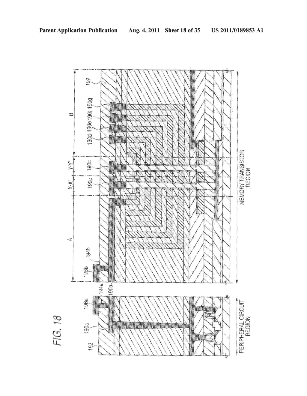 NONVOLATILE SEMICONDUCTOR STORAGE APPARATUS AND METHOD FOR MANUFACTURING     THE SAME - diagram, schematic, and image 19