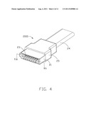 CABLE ASSEMBLY WITH IMPROVED TERMINATING MEANS diagram and image