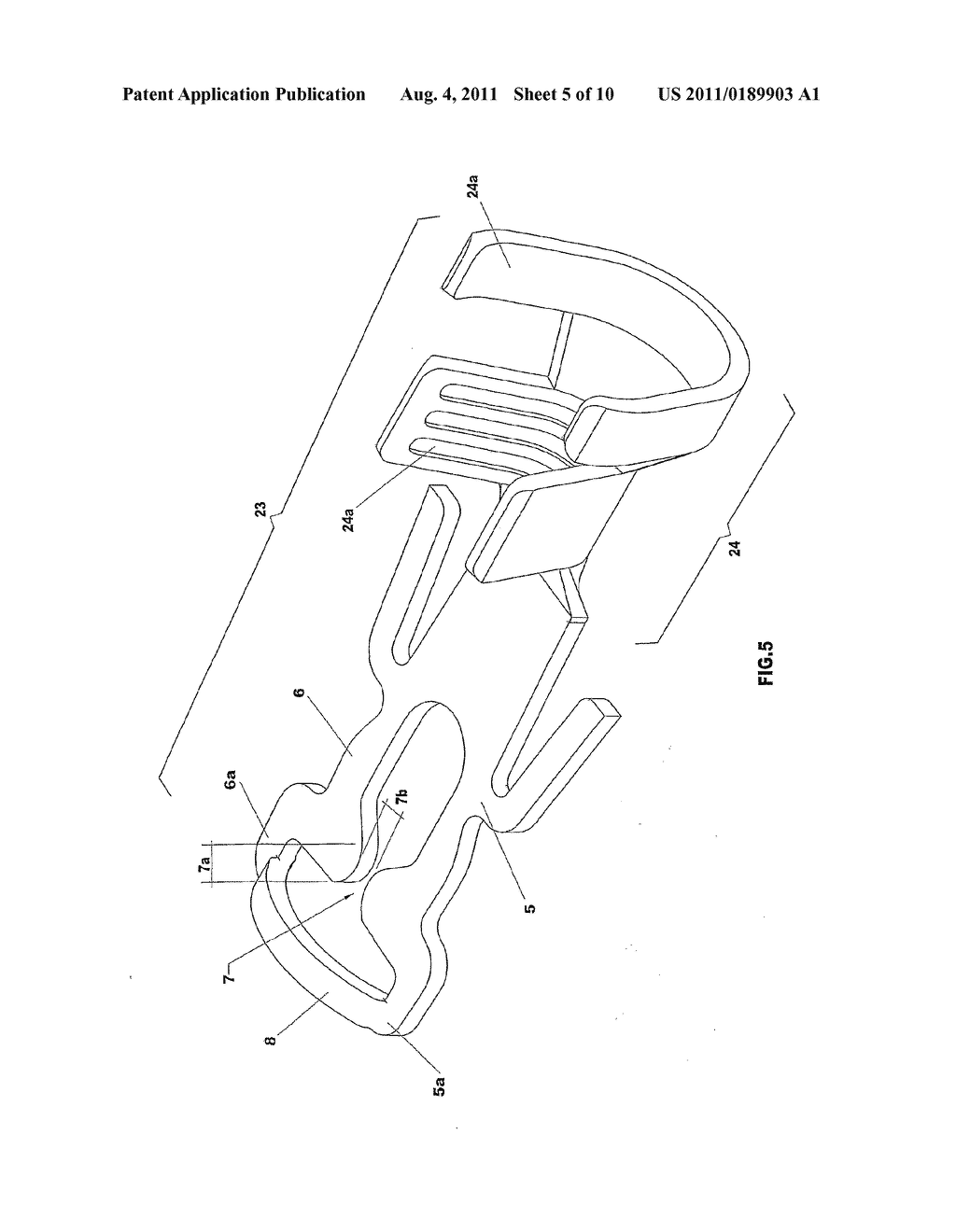 Electrical Connection Element With Thin Connectors and Electrical     Connection Using Said Connection Element - diagram, schematic, and image 06