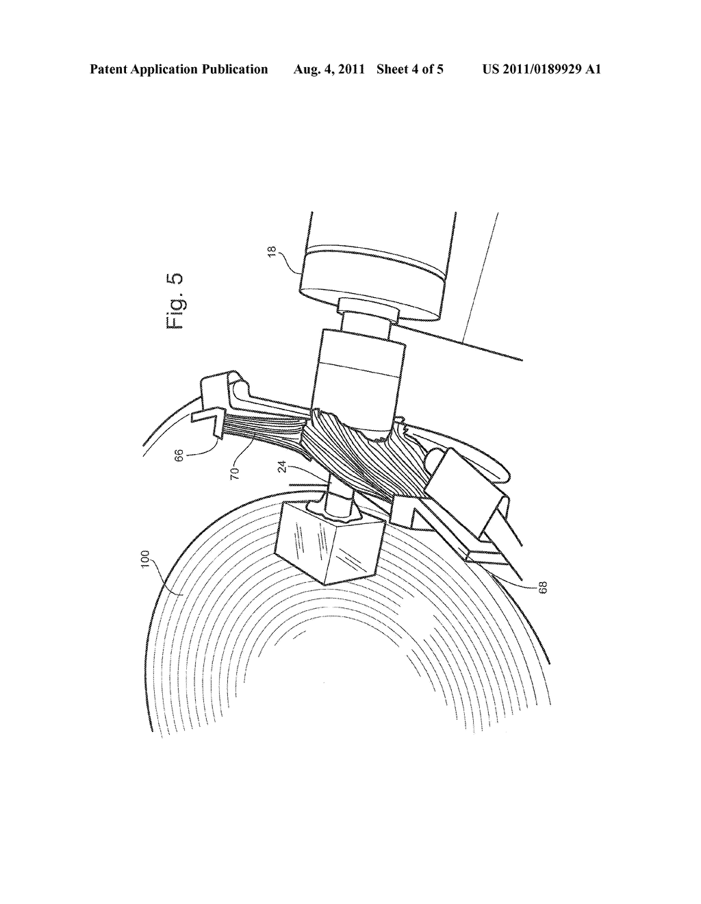 BRUSH GATE ACCESSORY FOR FACETING MACHINE SPLASH PAN - diagram, schematic, and image 05