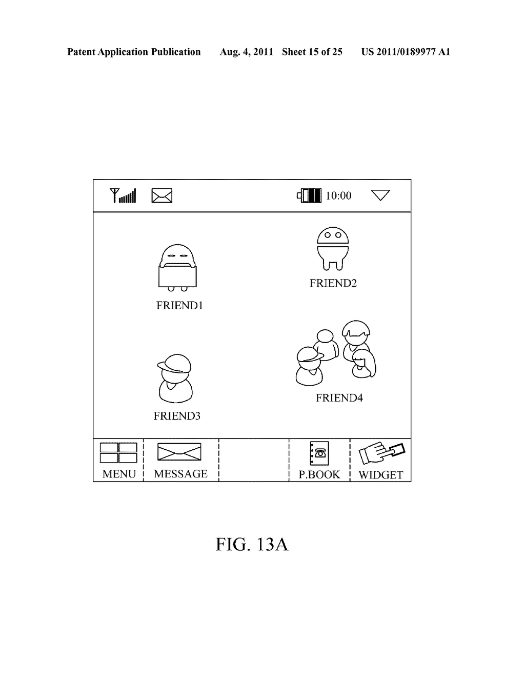 APPARATUS AND METHOD FOR SHARING SCHEDULE INFORMATION BETWEEN MOBILE     TERMINALS IN MOBILE COMMUNICATION SYSTEM - diagram, schematic, and image 16