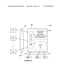 SYSTEM AND METHOD FOR LOCATION PRIVACY AND LOCATION INFORMATION MANAGEMENT     OVER WIRELESS SYSTEMS diagram and image