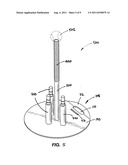 Batting tee and method of use diagram and image