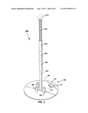 Batting tee and method of use diagram and image