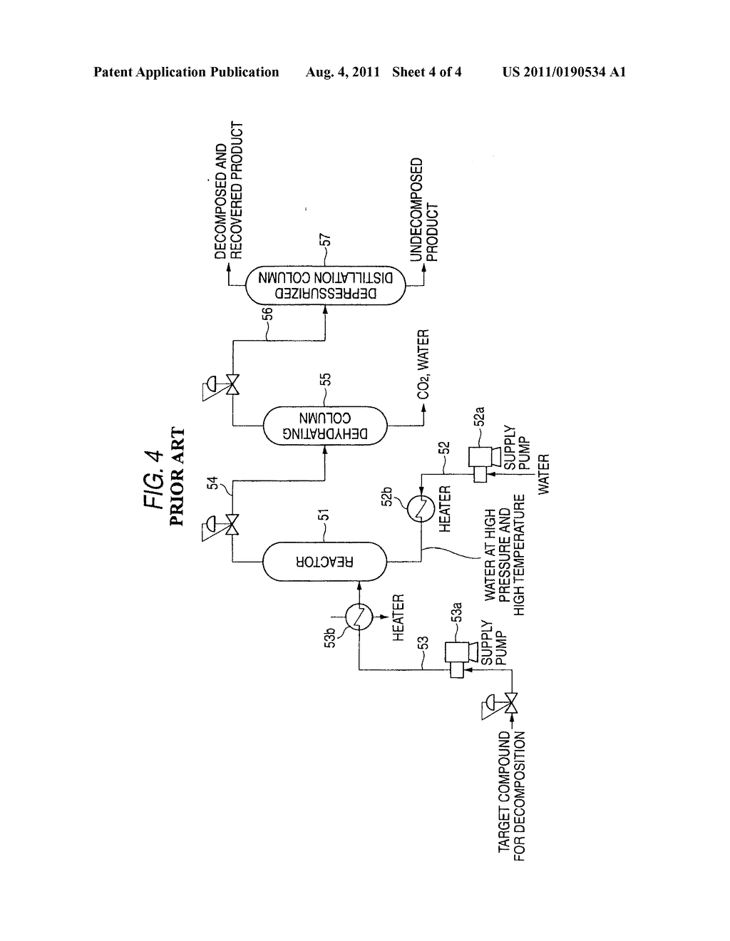 METHOD FOR DECOMPOSING AND RECOVERING ISOCYANATE COMPOUND - diagram, schematic, and image 05