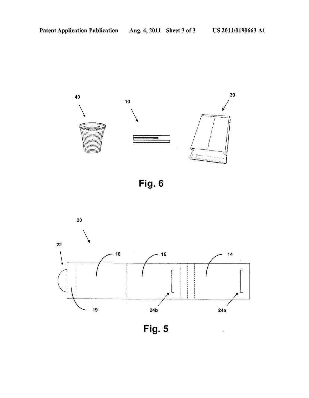 Device and kit for collecting body fluids - diagram, schematic, and image 04