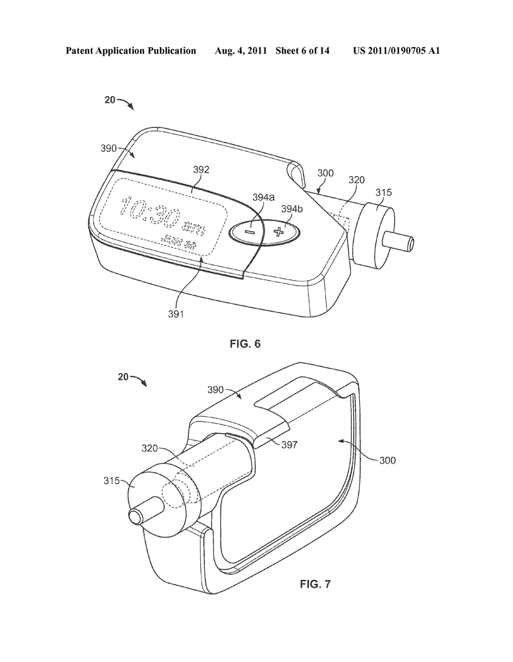 Dispensing Fluid from an Infusion Pump System - diagram, schematic, and image 07