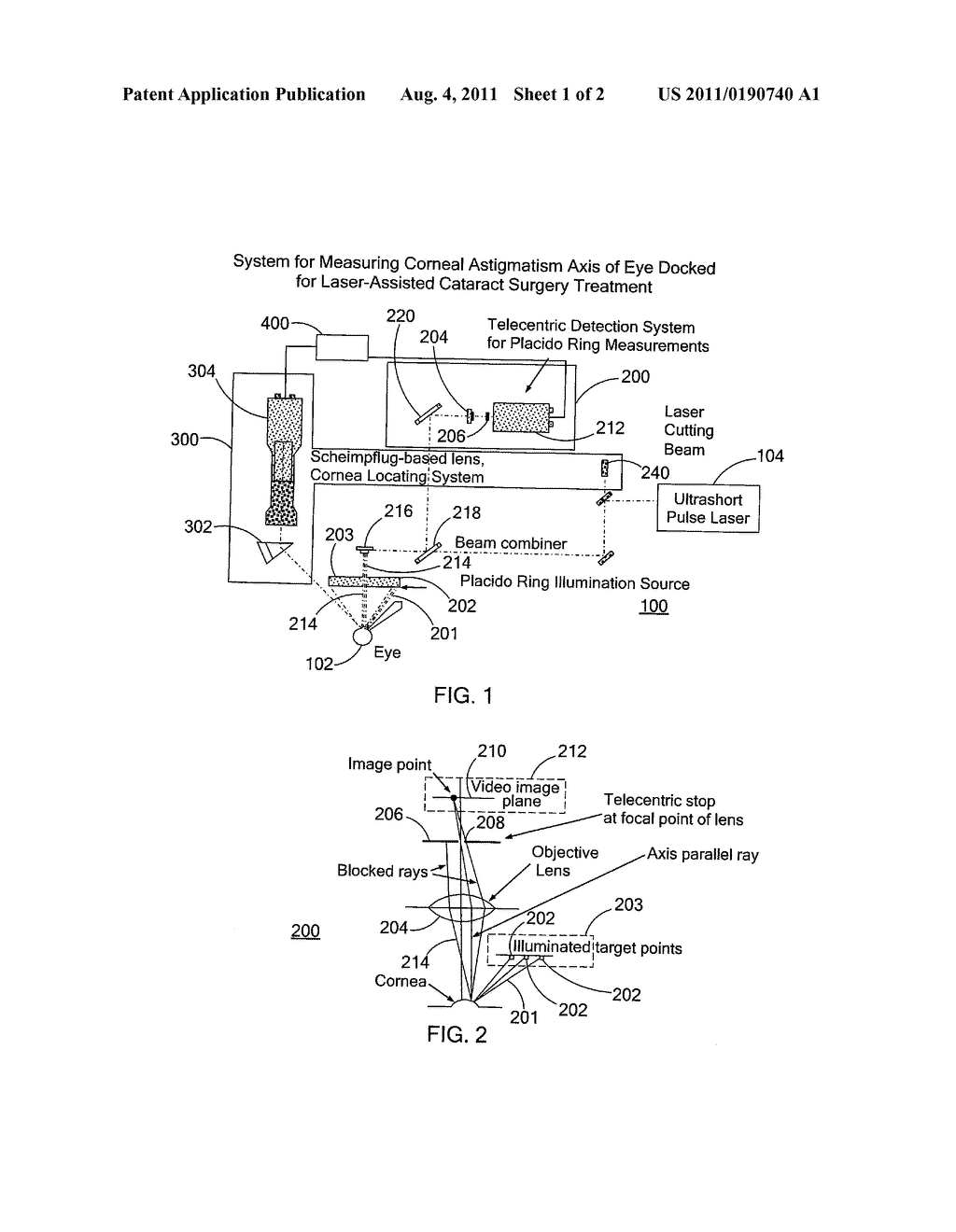 PLACIDO RING MEASUREMENT OF ASTIGMATISM AXIS AND LASER MARKING OF     ASTIGMATISM AXIS - diagram, schematic, and image 02