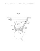 Coupling of an eye to a laser device diagram and image