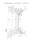 Coupling of an eye to a laser device diagram and image