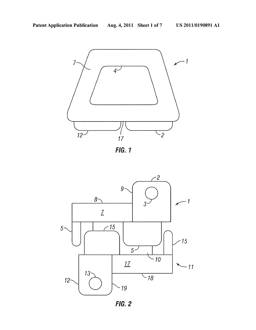 Device for Stabilizing a Vertebral Joint and Method for Anterior Insertion     Thereof - diagram, schematic, and image 02