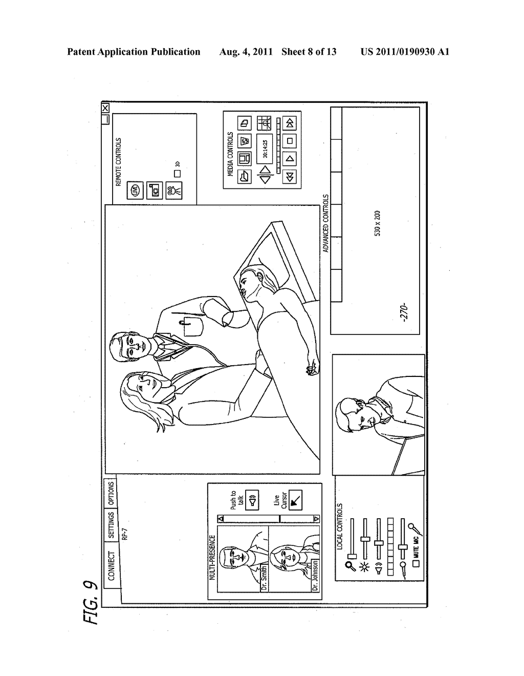 ROBOT USER INTERFACE FOR TELEPRESENCE ROBOT SYSTEM - diagram, schematic, and image 09