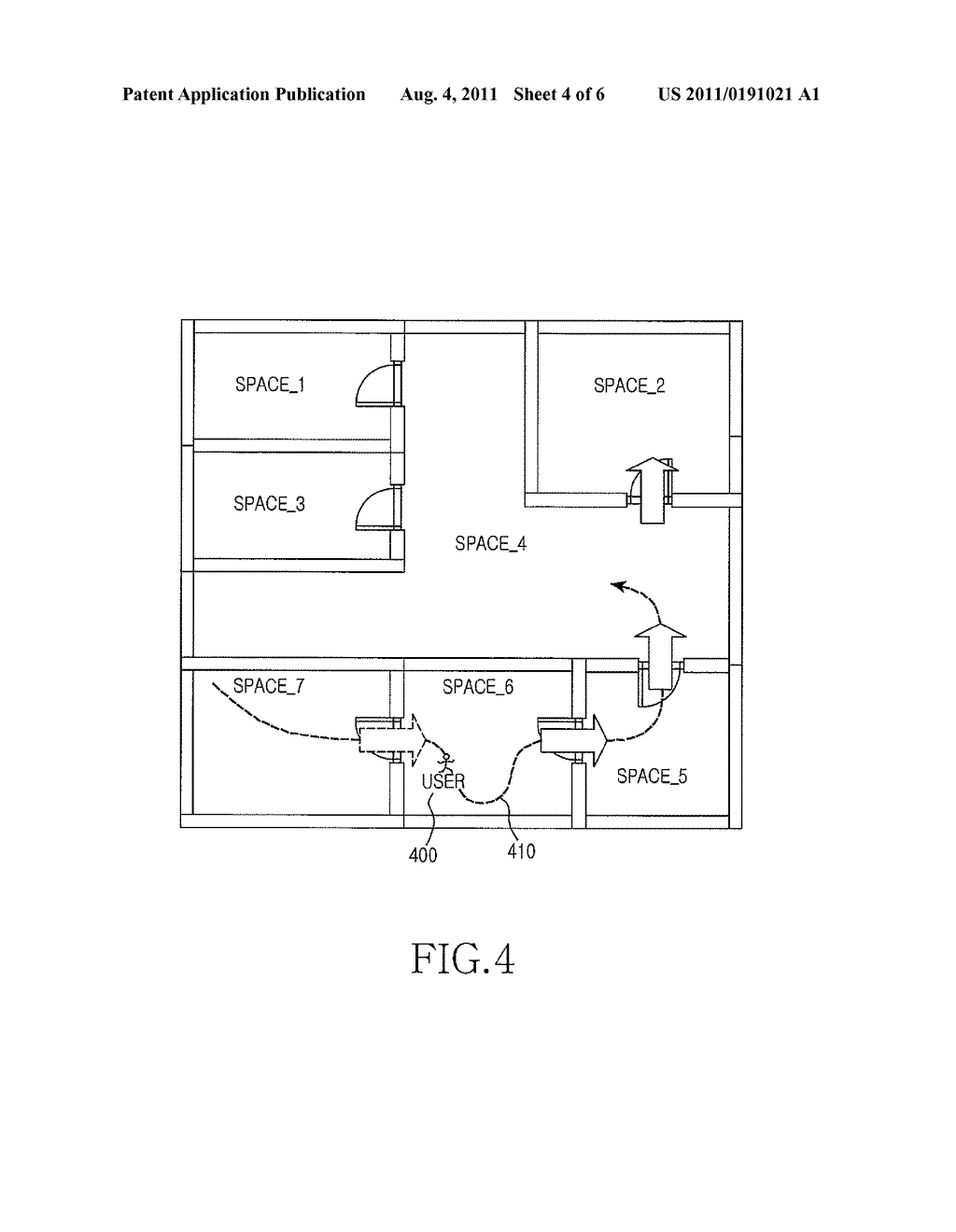 APPARATUS AND METHOD FOR PROVIDING NAVIGATION FUNCTION IN PORTABLE     TERMINAL - diagram, schematic, and image 05