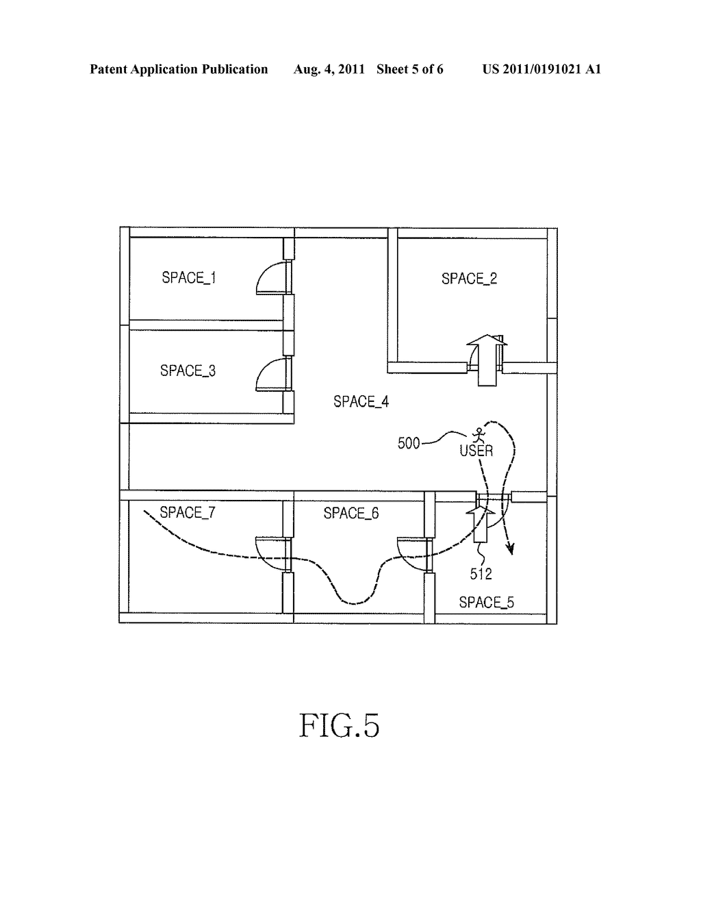 APPARATUS AND METHOD FOR PROVIDING NAVIGATION FUNCTION IN PORTABLE     TERMINAL - diagram, schematic, and image 06