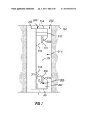 METHOD AND APPARATUS FOR MEASURING THE VERTICAL SEPARATION OF TWO STATIONS     IN A BOREHOLE diagram and image