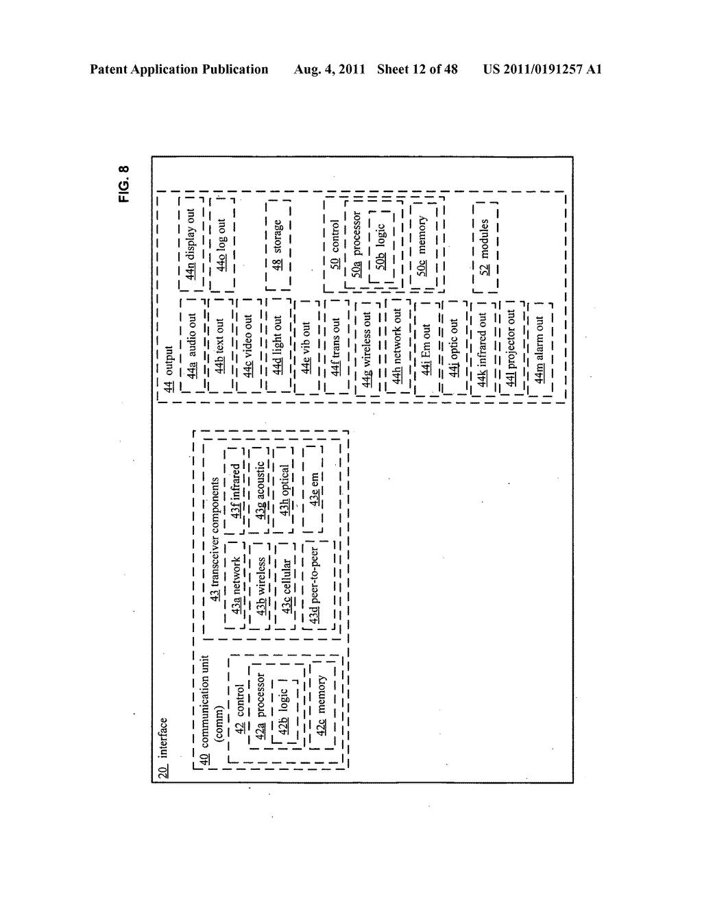 System and method for output of comparison of physical entities of a     received selection and associated with a social network - diagram, schematic, and image 13