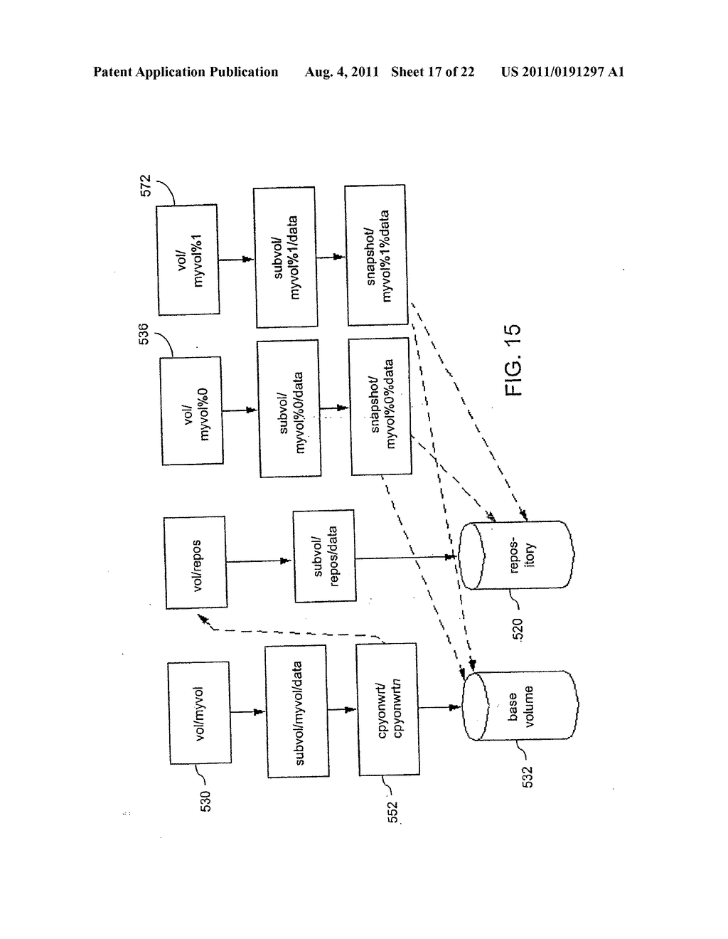 Clustered filesystem with data volume snapshot maintenance - diagram, schematic, and image 18