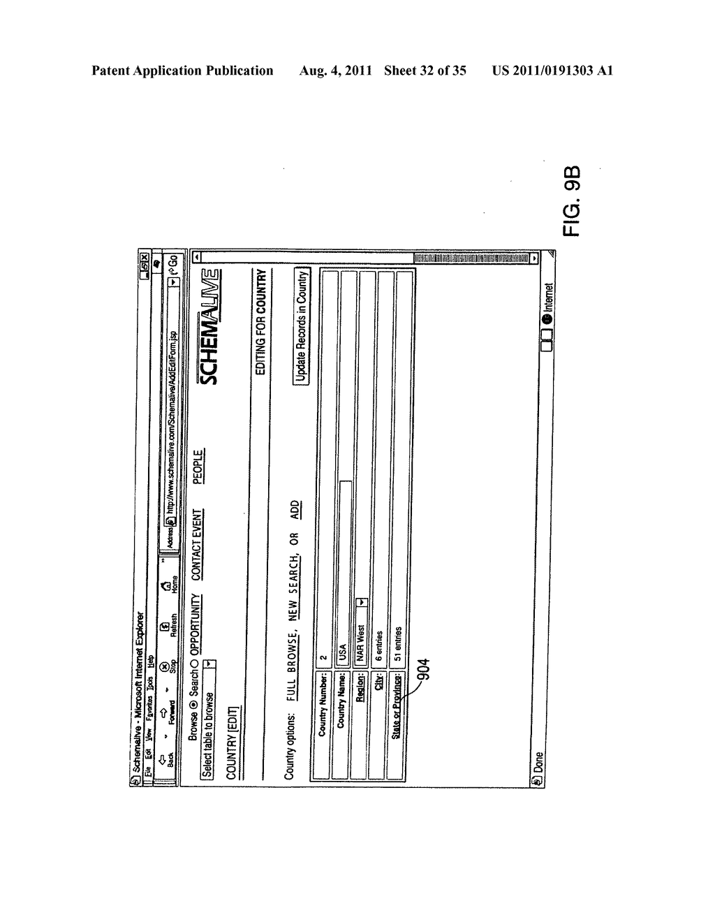 System and method for generating automatic user interface for arbitrarily     complex or large databases - diagram, schematic, and image 33