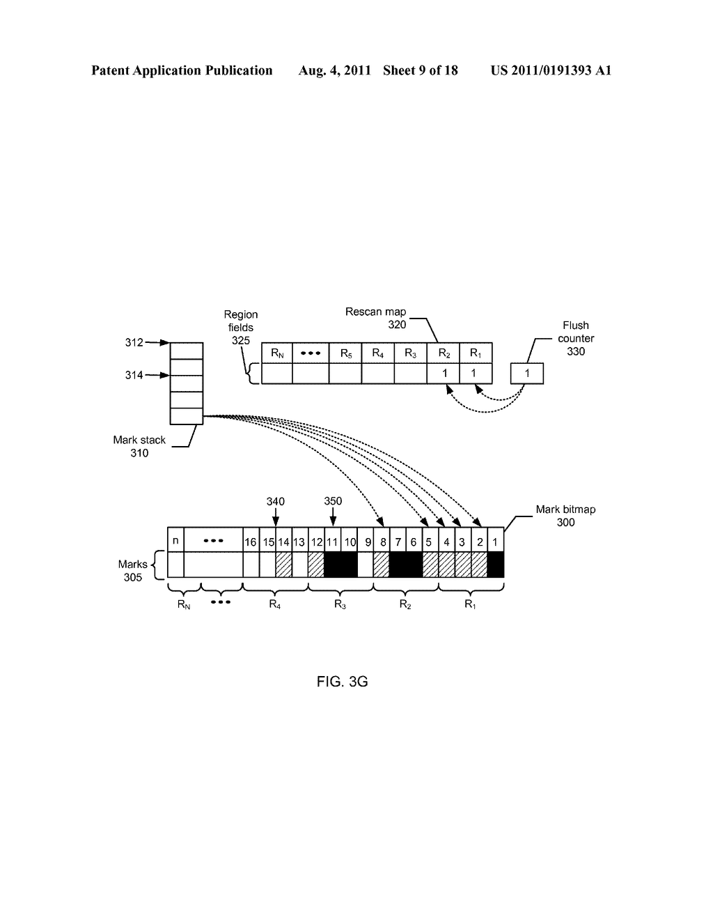 MARKING ALGORITHM FOR LOW-BANDWITH MEMORY - diagram, schematic, and image 10