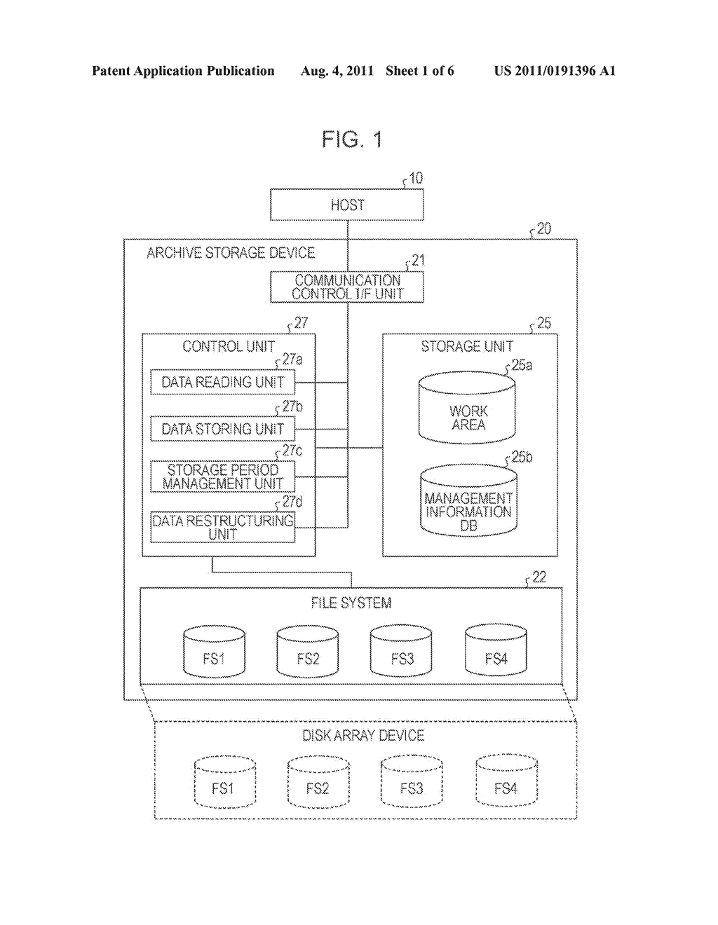 STORAGE DEVICE AND DATA STORAGE CONTROL METHOD - diagram, schematic, and image 02