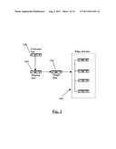 Automatic migration of data via a distributed computer network diagram and image