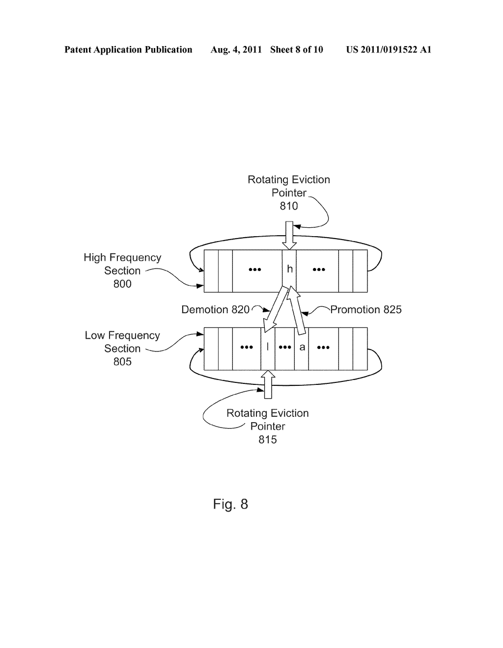 Managing Metadata and Page Replacement in a Persistent Cache in Flash     Memory - diagram, schematic, and image 09