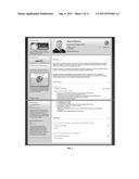 EFFICIENT PRESENTATION OF IMPORTANT PROFILE INFORMATION TO A PROFILE     READER diagram and image