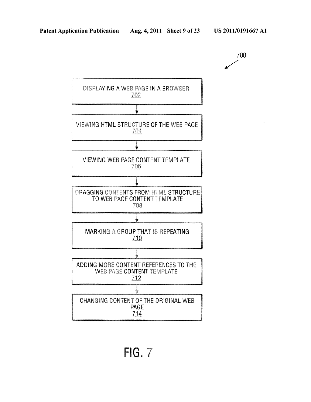 Method and System for Transforming Content for Execution on Multiple     Platforms - diagram, schematic, and image 10