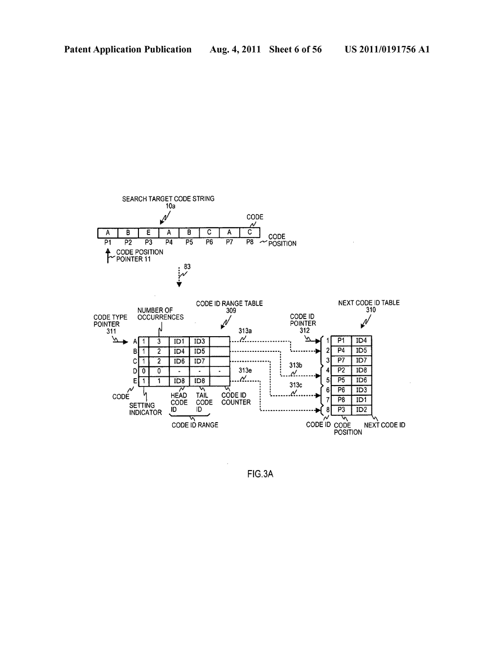 Code string search apparatus, search method, and program - diagram, schematic, and image 07