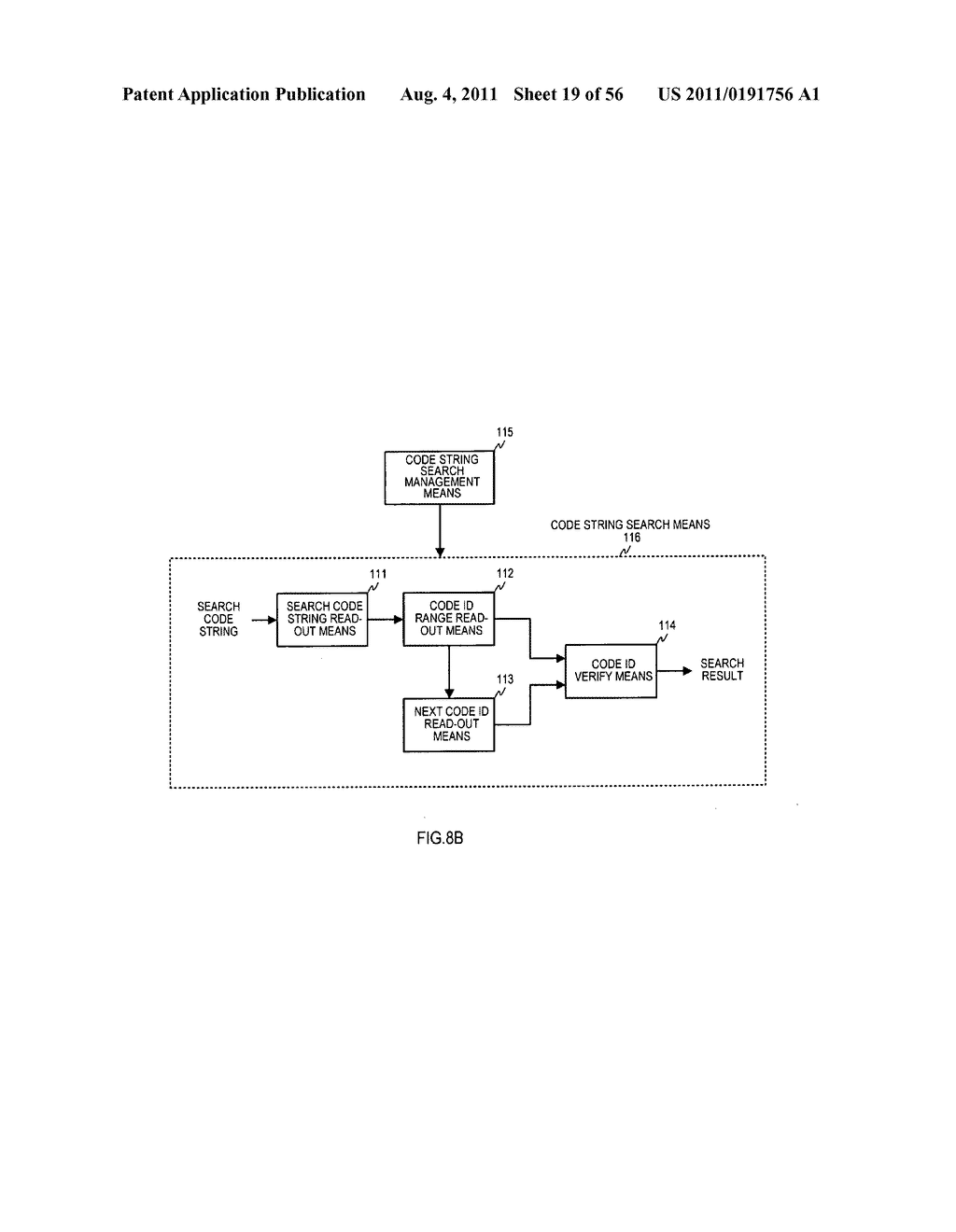 Code string search apparatus, search method, and program - diagram, schematic, and image 20