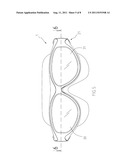 SWIMMING GOGGLES diagram and image