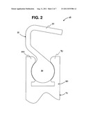 ADJUSTABLE DOOR HANGER diagram and image