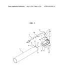 CLIP ATTACHMENT STRUCTURE FOR A WRITING INSTRUMENT diagram and image